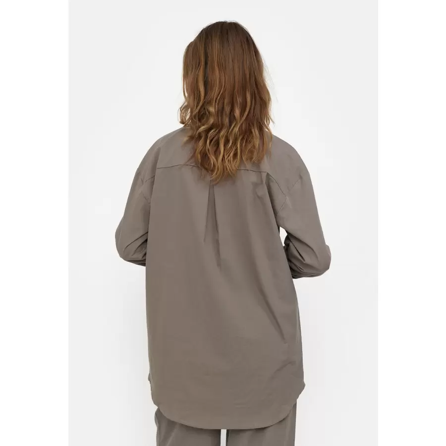 esmé studios - Ruby LS Shirt GOTS, Charcoal Gray