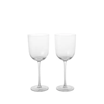 Ferm Living - Host, 2 Hvidvinsglas, Klar Ferm Living - Host, 2 Hvidvinsglas, Klar