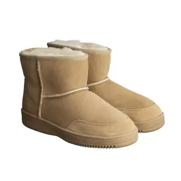 New Zealand Boots - Støvle Ultrakort, Sand New Zealand Boots - Støvle Ultrakort, Sand