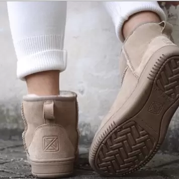 New Zealand Boots - Støvle Ultrakort, Sand