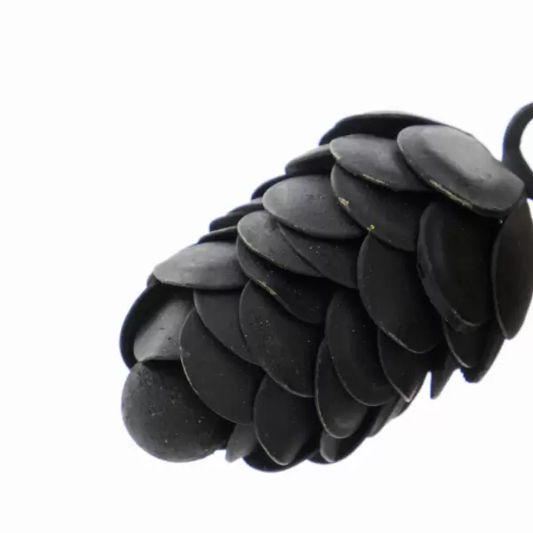 House Doctor - 2 Kogle Ornamenter Cone, Sort