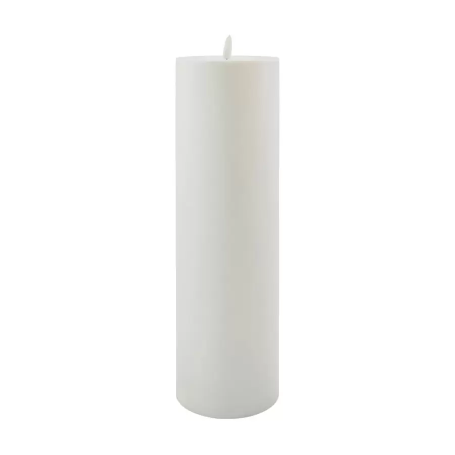 House Doctor - Bloklys LED, Hvid Ø:10*35