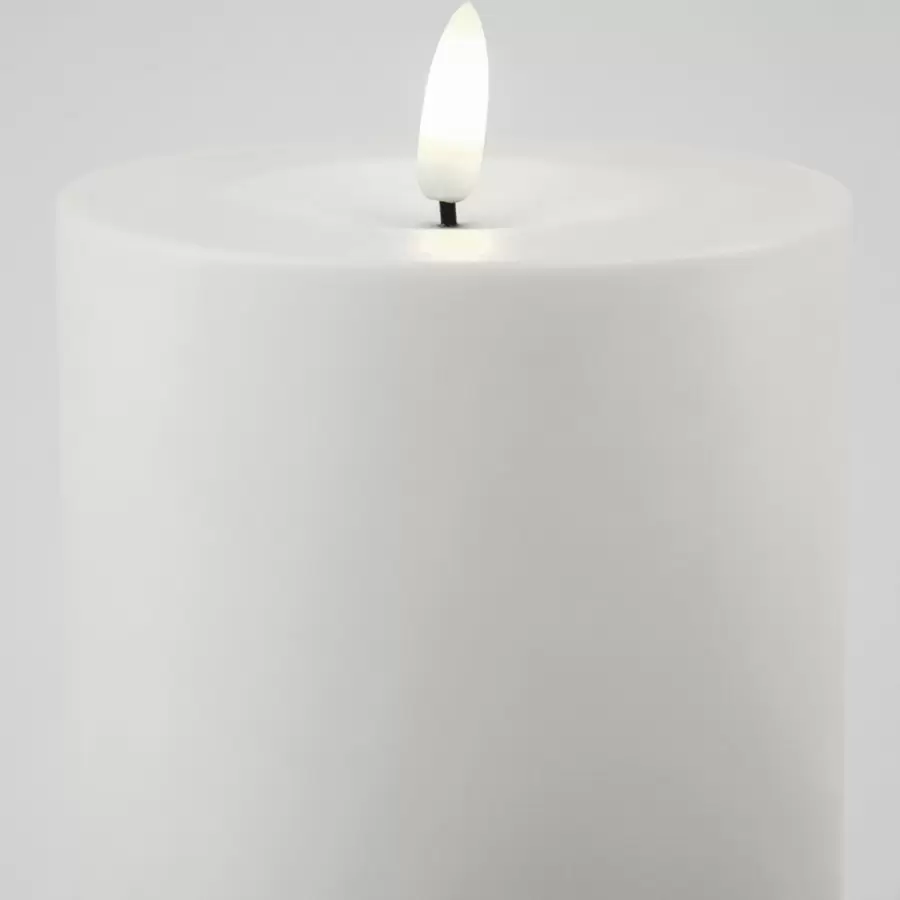 House Doctor - Bloklys LED, Hvid Ø:10*35