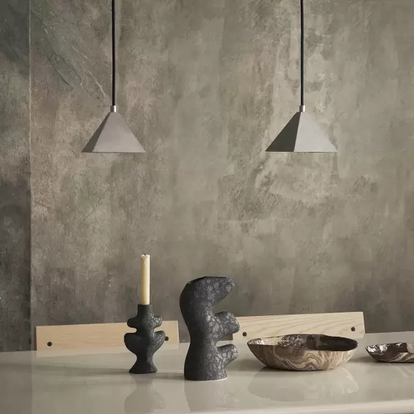 ferm LIVING - Lysestage Yara, Rustic Iron H:16