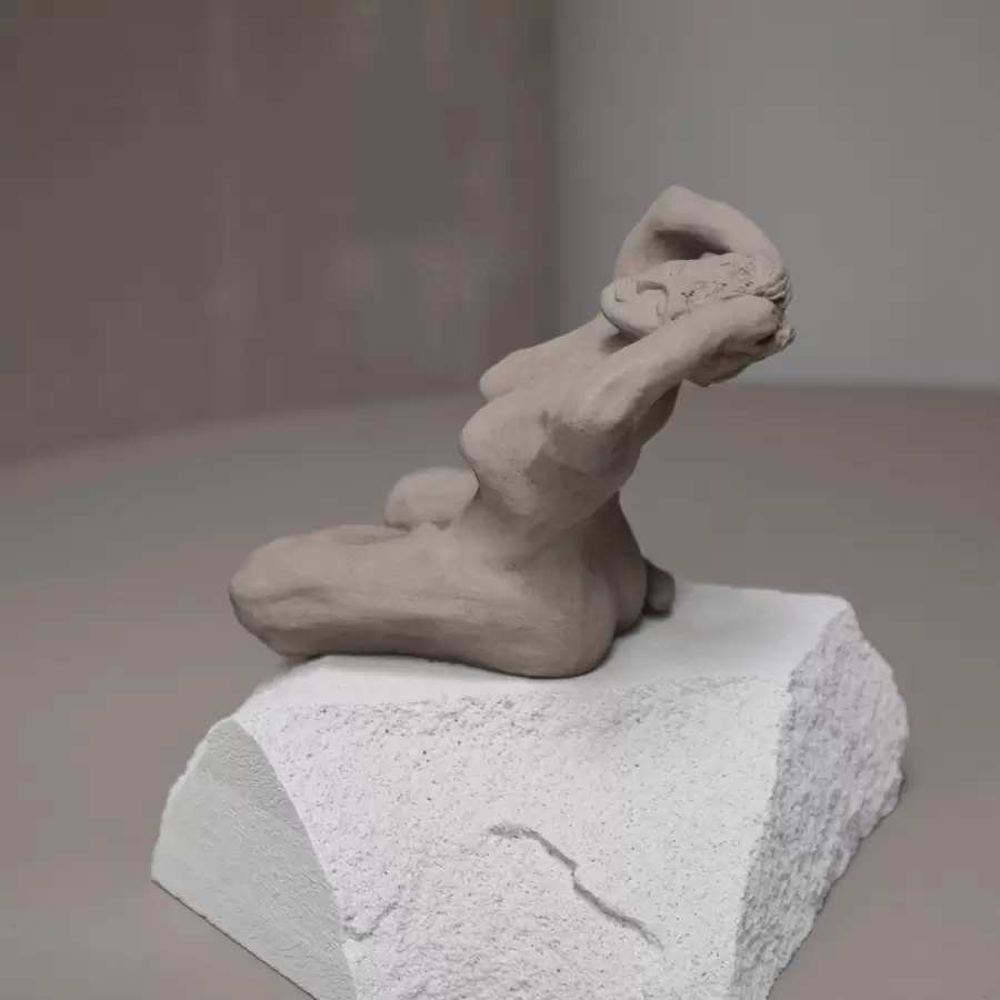 Mette Ditmer - Art piece Gaia Figur, Sand