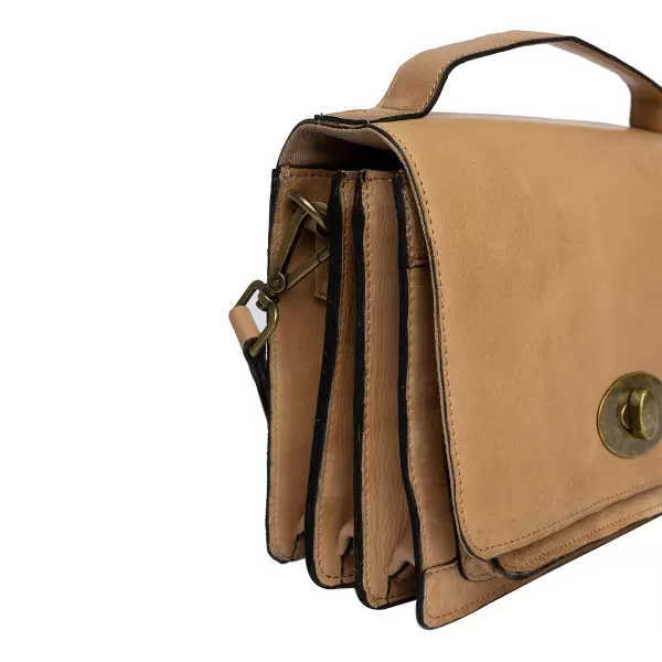 REDESIGNED - Alba Big Crossbody, Desert Sand