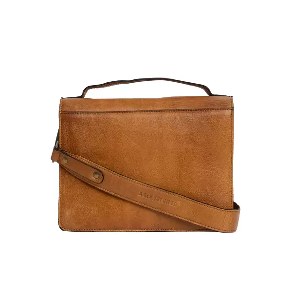 REDESIGNED - Alba Big Crossbody, Burned Tan