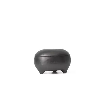 Ferm Living - Evoke Twin Candle, Sort Alu.