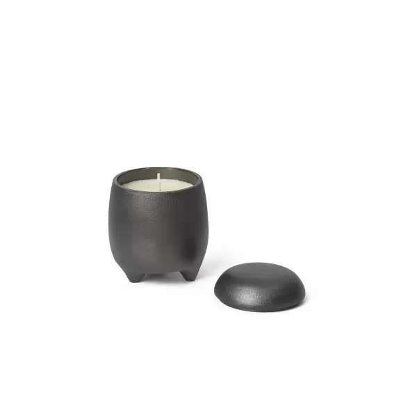 ferm LIVING - Evoke Candle, Sort Alu.