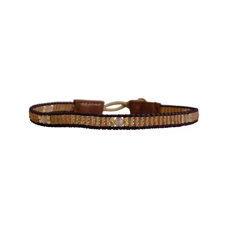IBU Jewels Armbånd - Bob-L Big Bo Mixed Armbånd i Smoky
