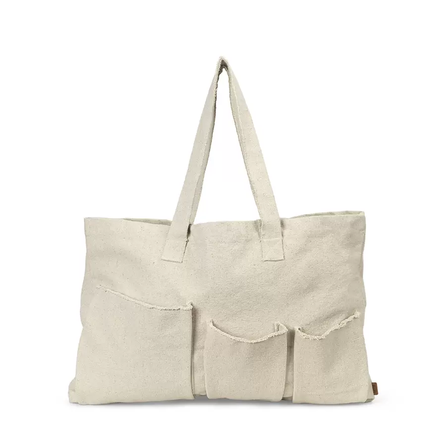 ferm LIVING - Weekendtaske Pocket, Offwhite