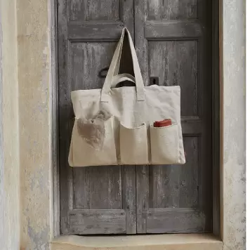 Ferm Living - Weekendtaske Pocket, Offwhite