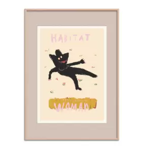 The Poster Club - Das Rotes Rabbit, Habitat, 40*50 Indrammet - Hent selv