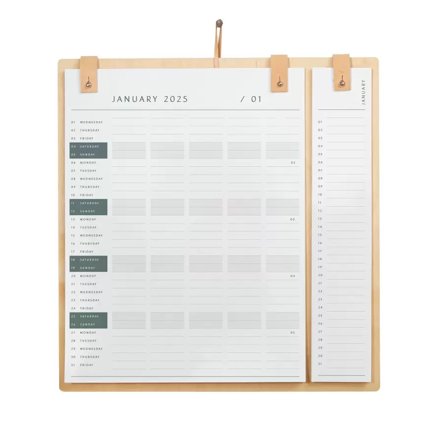 Kalender 2024 og 2025
