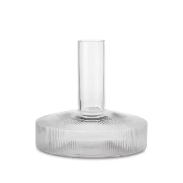Ferm Living - Vinkaraffel Ripple, Klar