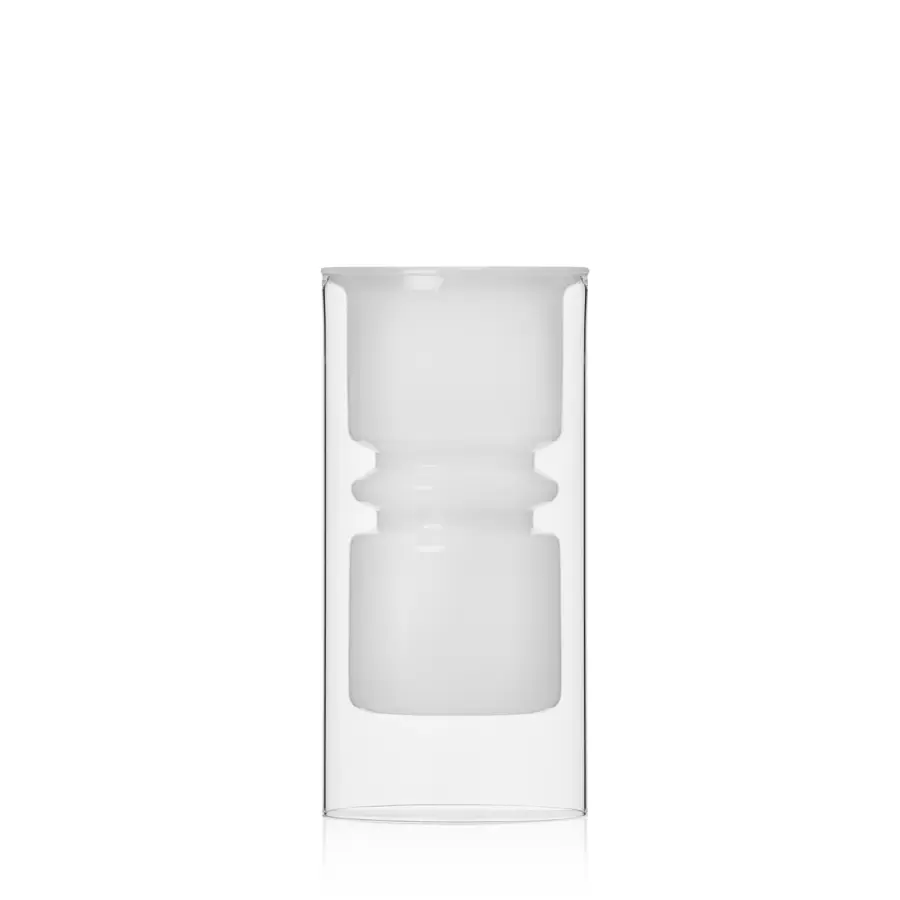 Ichendorf Milano - Rings Vase, Hvid Ø:10*20