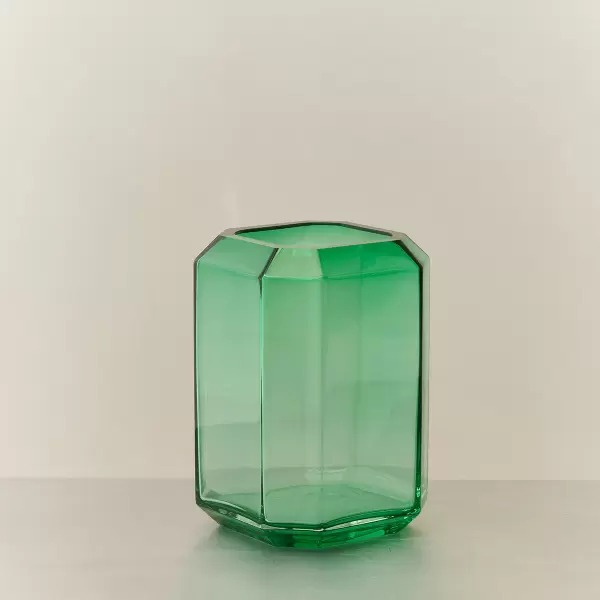 Louise Roe - Glas Jewel Vase Giant, Green
