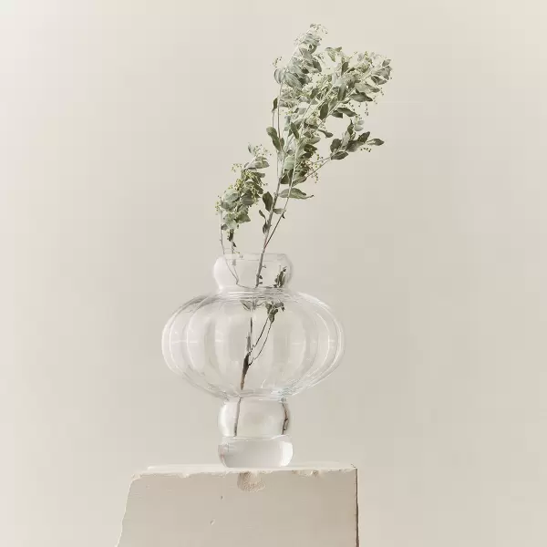 Louise Roe - Glas Balloon Vase #08, Klar
