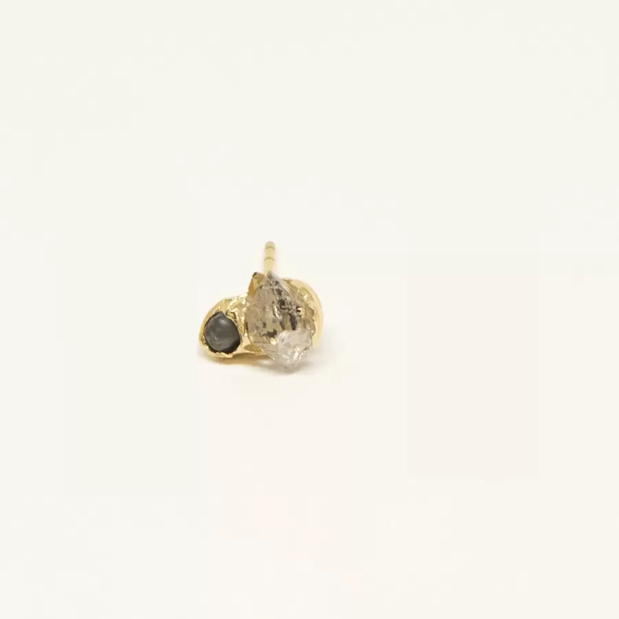 Studio Loma - Ørering Elena, Forgyldt sterlingsølv