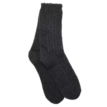 moshi moshi mind - Winter Socks, Charcoal Melange moshi moshi mind - Winter Socks, Charcoal Melange