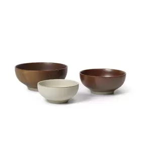 ferm LIVING - Midi Bowls - Set of 3 - Multi