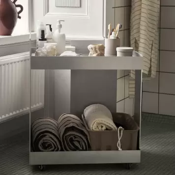 Ferm Living - Trolley/Barvogn, Alu, Hent selv