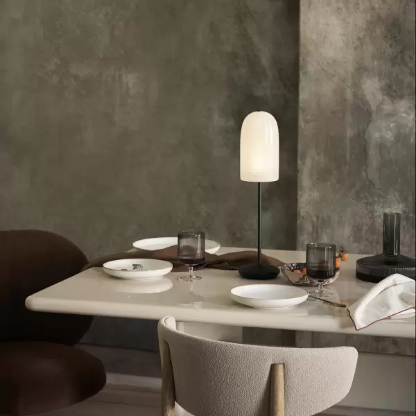 ferm LIVING - Transportabel Bordlampe Gry