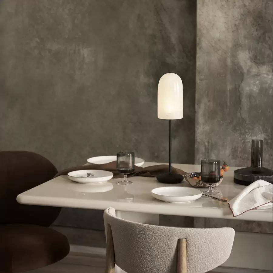 ferm LIVING - Transportabel Bordlampe Gry