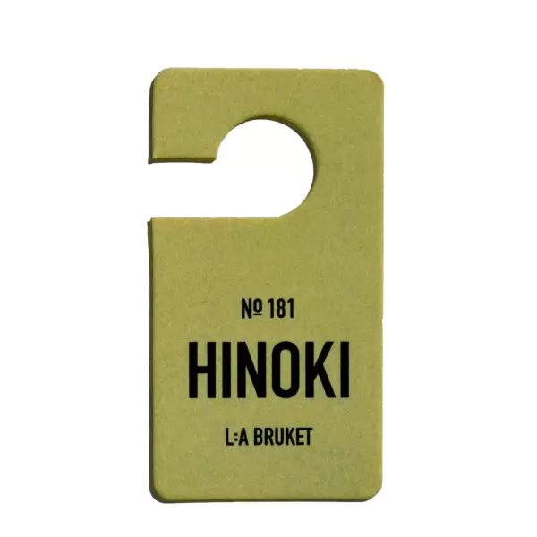 L:A Bruket - Fragrance Tag #181, Hinoki