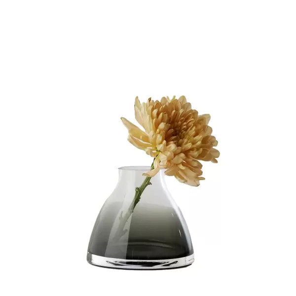 Ro Collection - Flower Vase no.1, Smoked grey