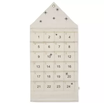 Ferm Living - Star julekalender, Sand