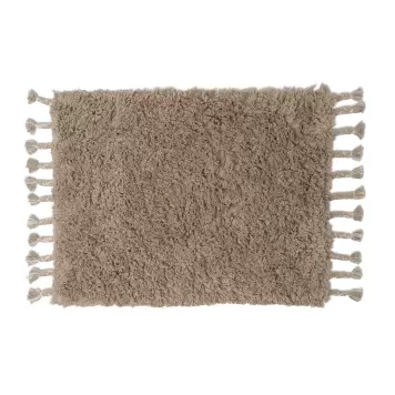 Ferm Living - Måtte Amass Long Pile, White Pepper 50*70 Ferm Living - Måtte Amass Long Pile, White Pepper 50*70