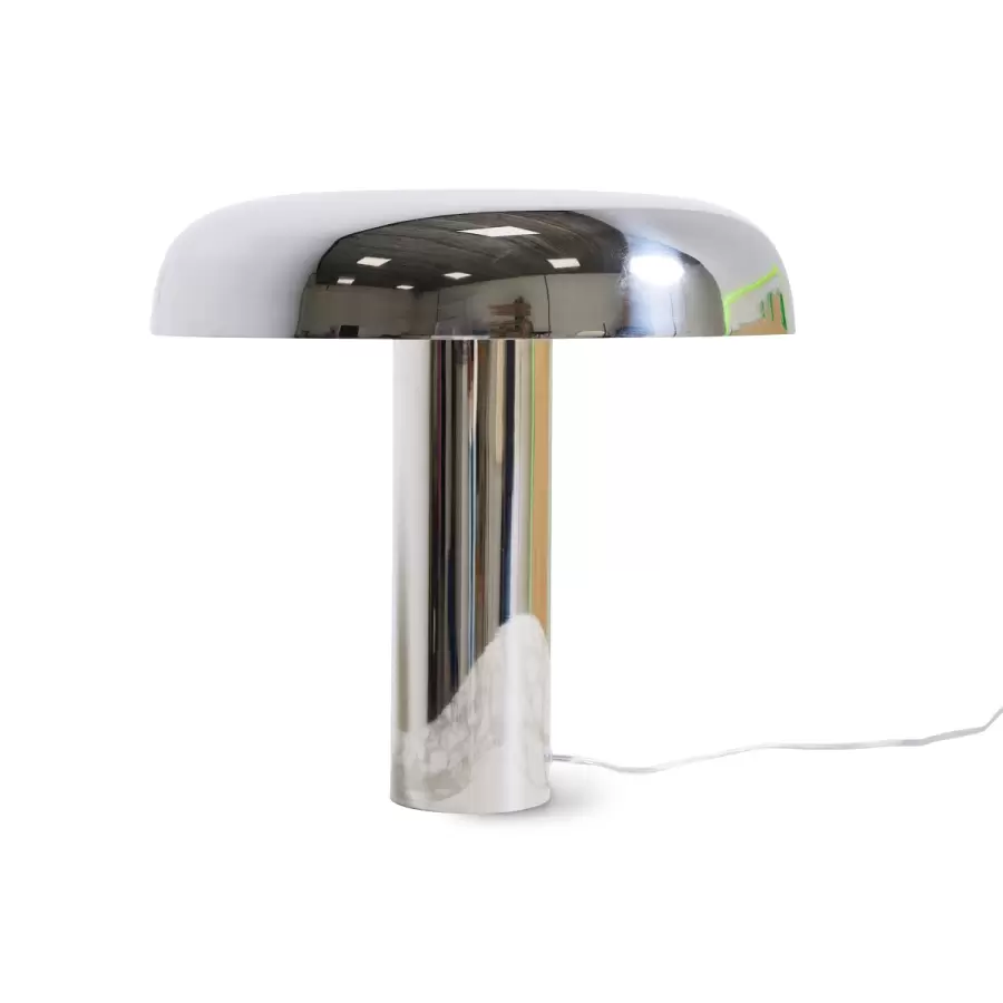 HK living - Mushroom Bordlampe Krom