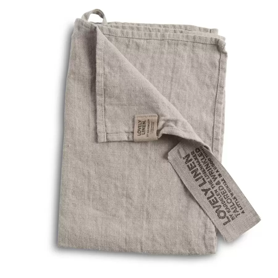 Lovely Linen - Hør viskestykke 45x70 cm. vælg farve