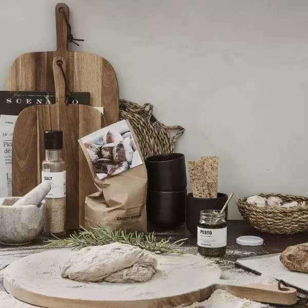 Nicolas Vahé - 2 Brødkurve i søgræs, Bread Natur