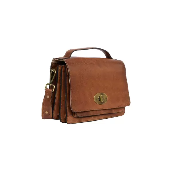 REDESIGNED - Alba Big Crossbody, Walnut