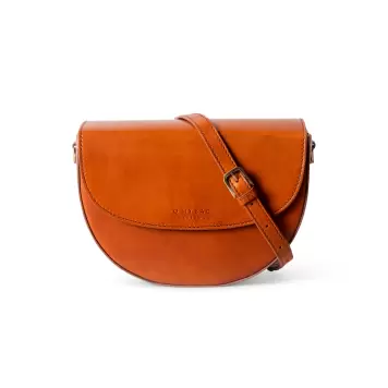 O My Bag - Ava Crossbody, Cognac Classic Leather O My Bag - Ava Crossbody, Cognac Classic Leather