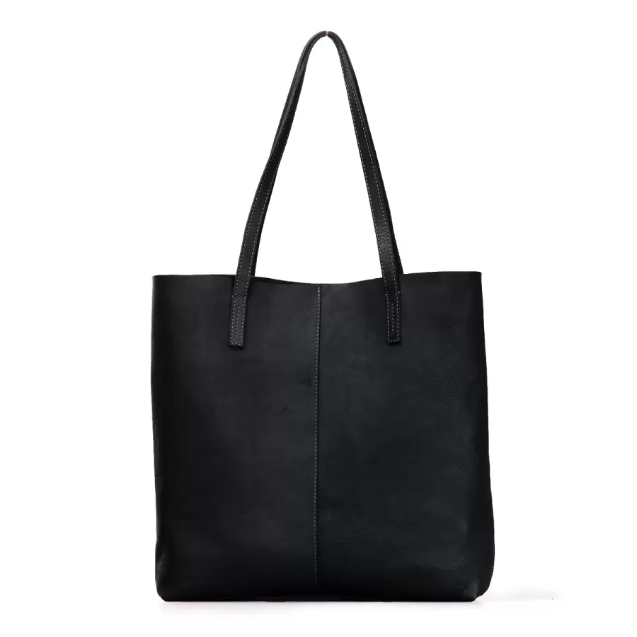 O My Bag - Georgia Soft Grain Leather; Sort