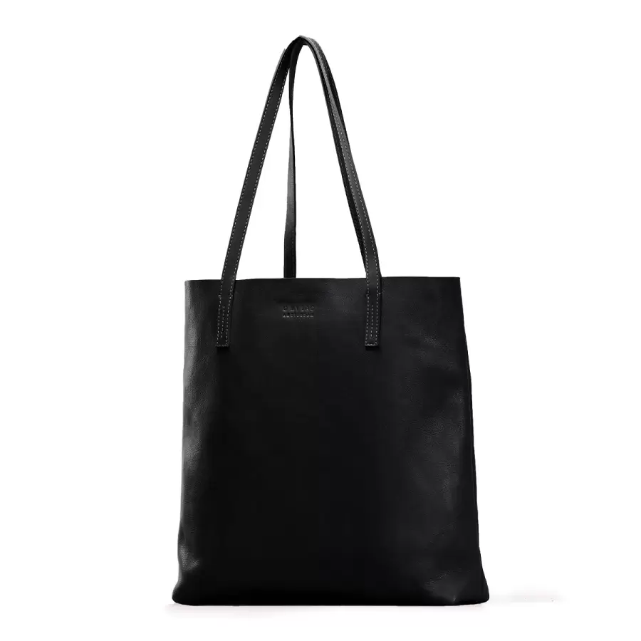 O My Bag - Georgia Soft Grain Leather; Sort