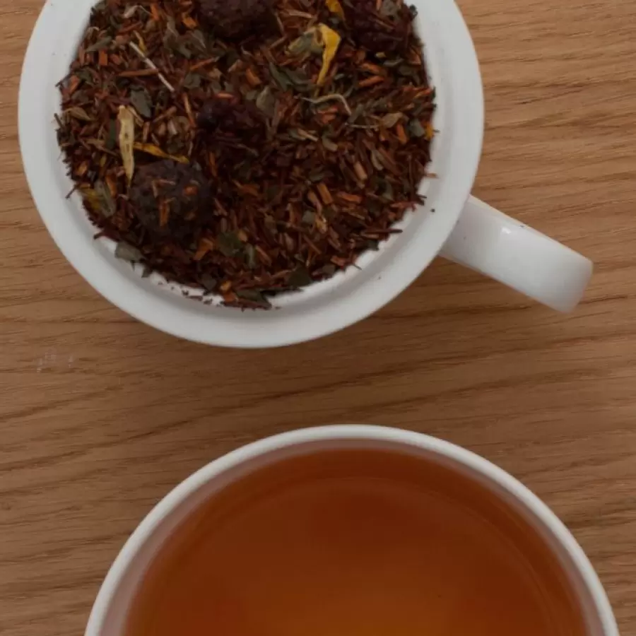 Carstensens Tehandel - Rooibos Lakrids og Mint, 100g