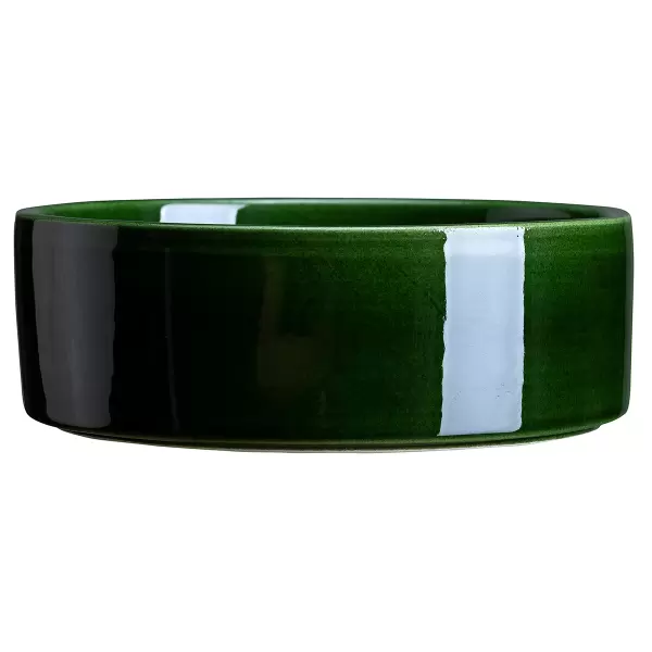 Bergs Potter - Underskål Glaseret The Hoff Ø:18, Emerald Green