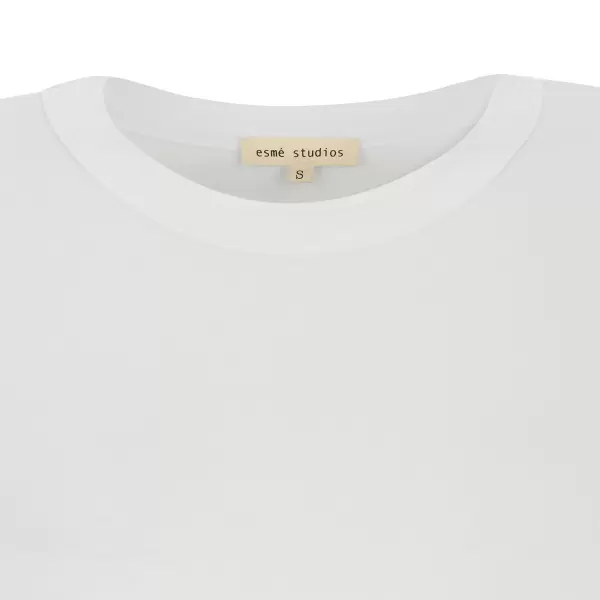 esmé studios - Penelope Slim Fit T-shirt, Hvid