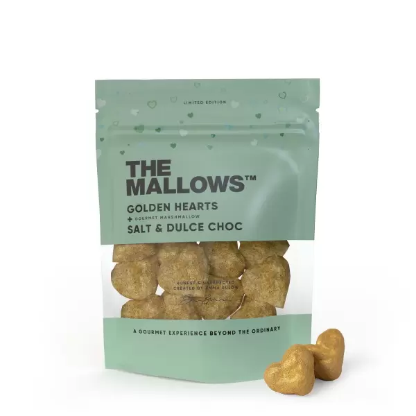 THE MALLOWS - Skumfiduser Golden Hearts, Dulche/Salt