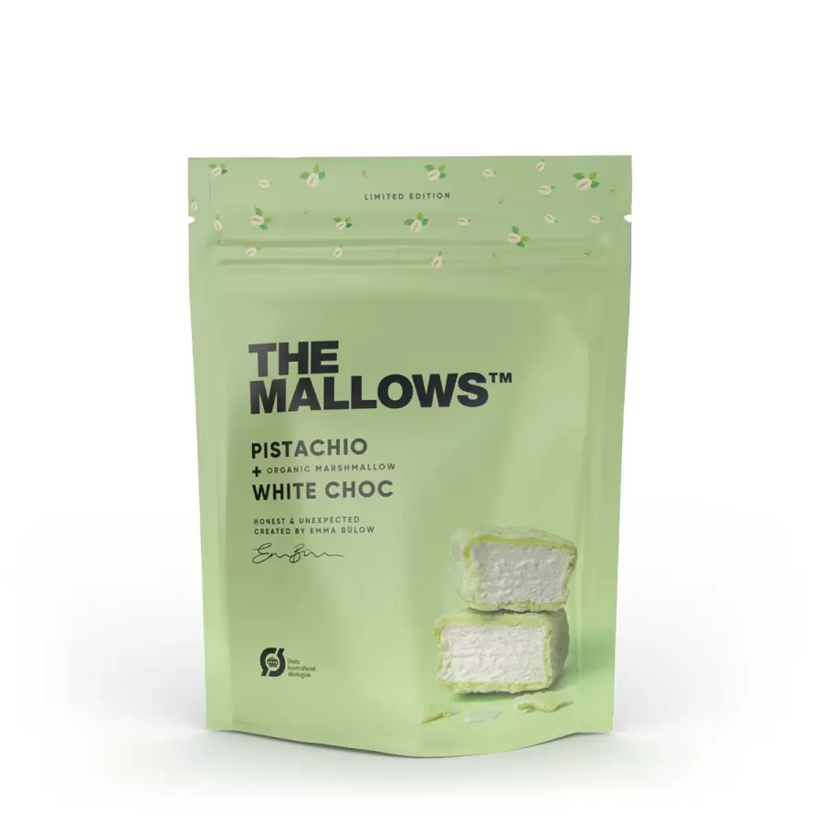 THE MALLOWS - Øko Skumfiduser, Pistacie