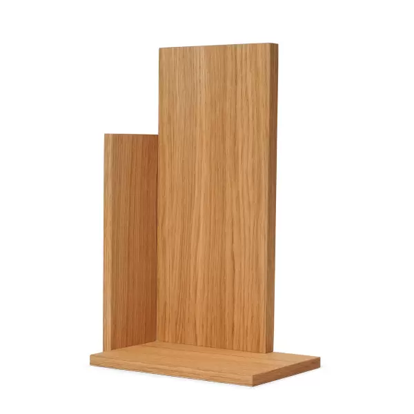 ferm LIVING - Stagger Shelf Tall, Olieret Eg