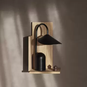 Ferm Living - Stagger Shelf Tall, Olieret Eg