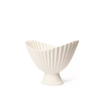 Ferm Living - Fountain Bowl Offwhite, Large 19*28 Ferm Living - Fountain Bowl Offwhite, Large 19*28