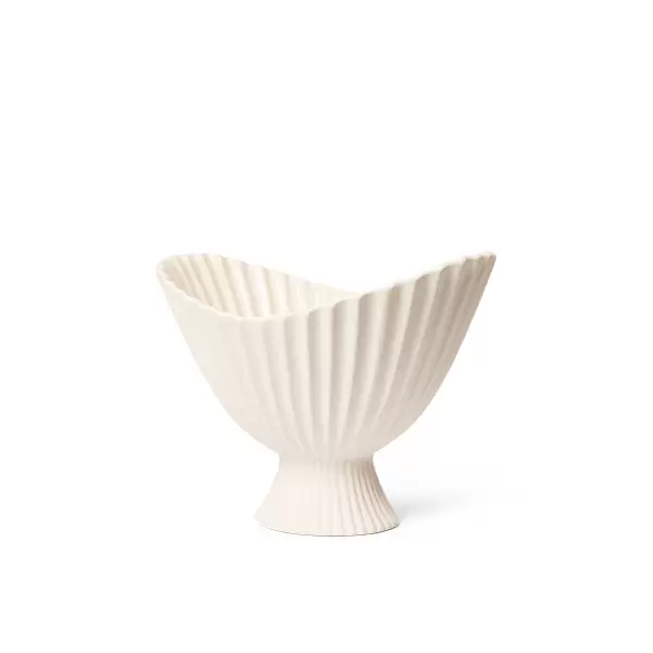 ferm LIVING - Fountain Bowl Offwhite, Large 19*28