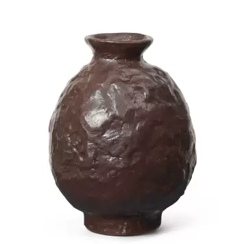 Ferm Living - Vase Doro, Coffee Ø:12*16 Ferm Living - Vase Doro, Coffee Ø:12*16