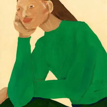 The Poster Club - Hanna Peterson, Green Guise A4